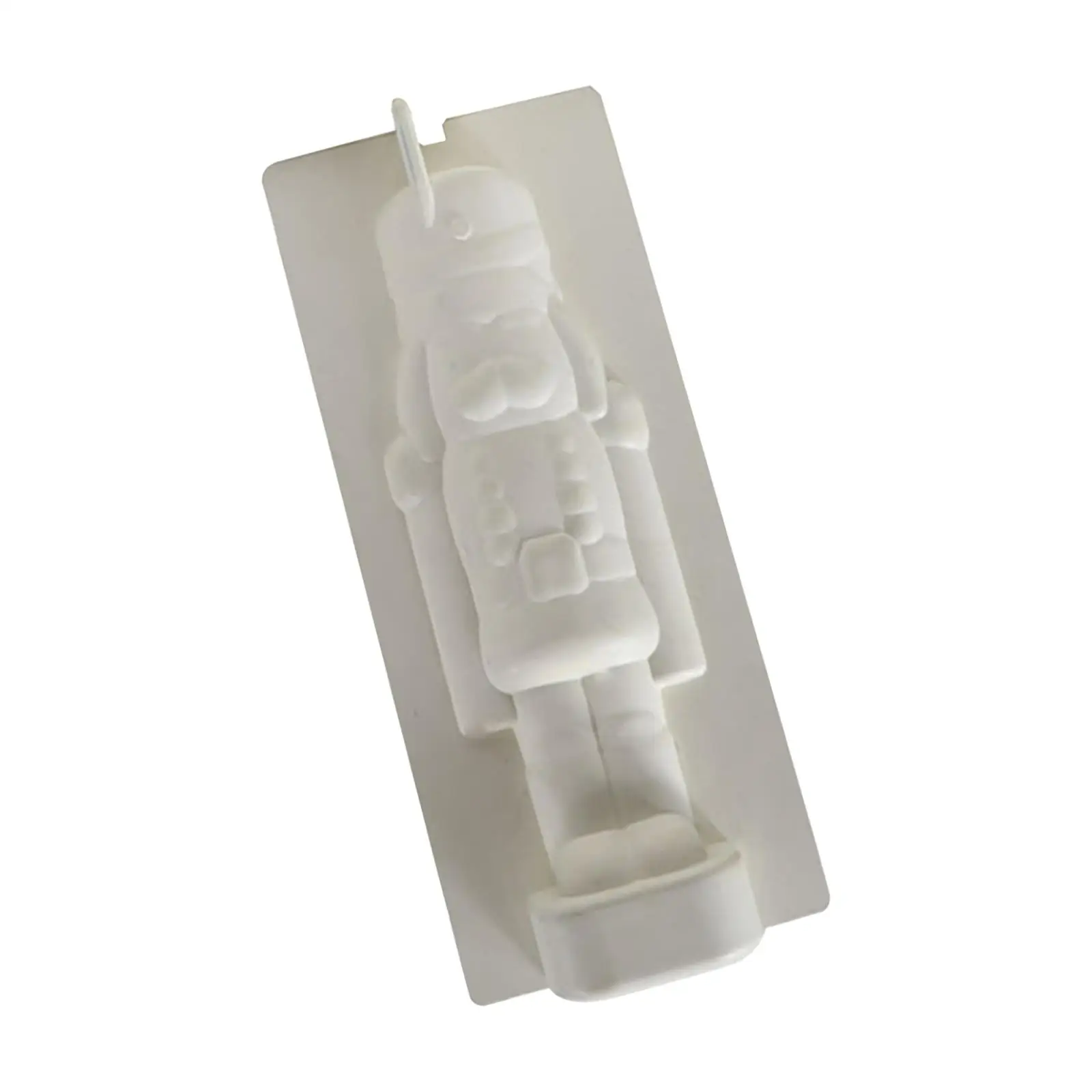 3D Nutcracker Candle Mould Candles Making Silicone Resin Mould