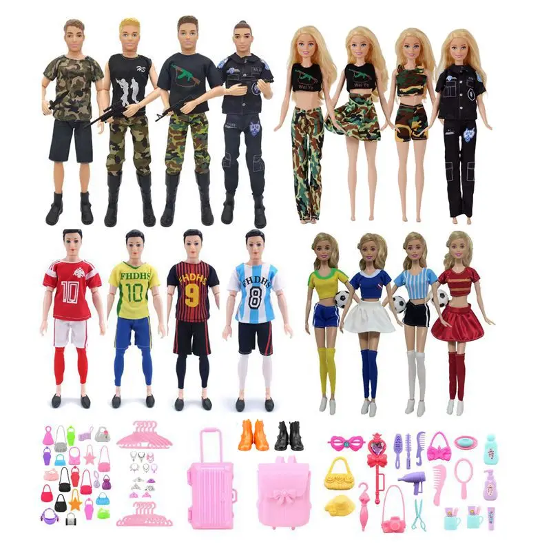 

Одежда для кукол 11,5 дюймов, 106 предметов/комплект, детская одежда для кукол Кен и Лавер, аксессуары для кукол, подарки на день рождения для девочек