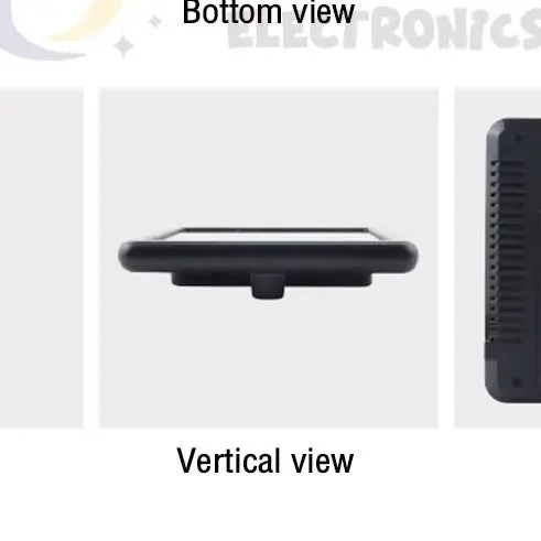 

Indoor Outdoor Temperature Humidity Sensor Multifunctional Wireless Weather Clock Touch Screen