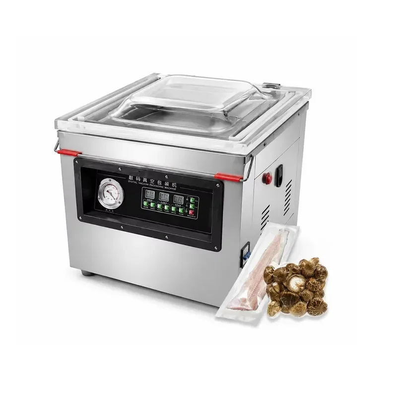 Electric Vacuum Packing Machine Household Vacuum Sealer 220V Stainless Steel Food Commodity Packaging Machine