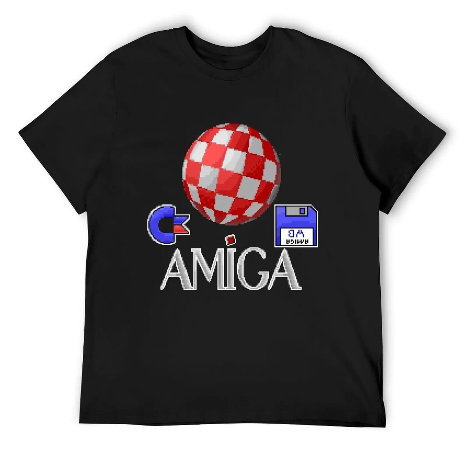 Amiga boingball in ANSI (no grey) T-Shirt cheap stuff summer top funny meme t-shirts plus sizes mens graphic t-shirts hip hop