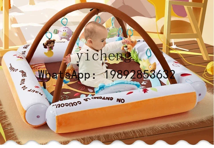 Mainan Bayi ABC Piano Pedal Gymnastic Guardrail Musik Edukasi Pendidikan Dini Hadiah untuk Bayi Baru Lahir