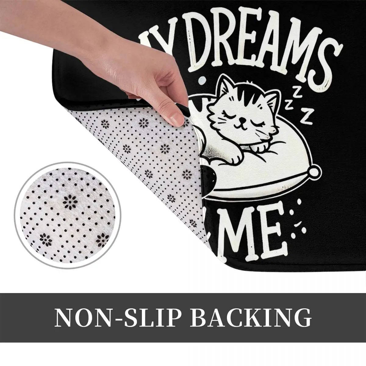 أحلامي وأنا عدم الانزلاق ممسحة الكلمة حصيرة المياه برهان السجاد البساط للمطبخ مدخل المنزل الحمام غرفة المعيشة مسند القدم الحصير