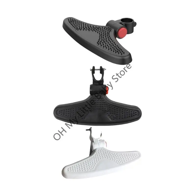 

M76C Baby Strollers Footrest with Wide Platform Ergonomic Support Simple Setups