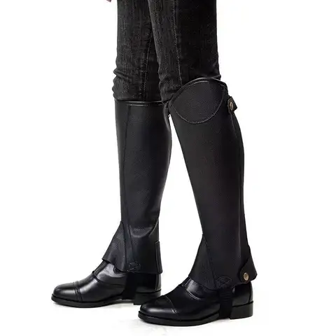 새로운 승마 레깅스 마이크로 화이버 승마 부츠 커버 바디 프로텍터 말 라이더 장비 용 말 장비