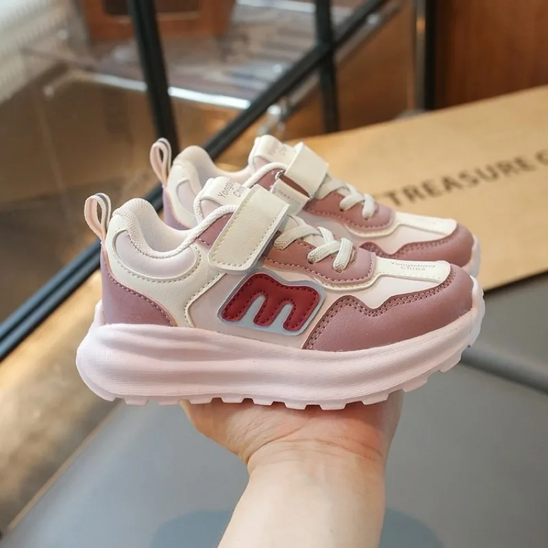 Comfortable Shoe Child Girl 2024 autumn New Kids Running Shoes Boys Children Footwear Kid chunky sneakers kids shoes for girl