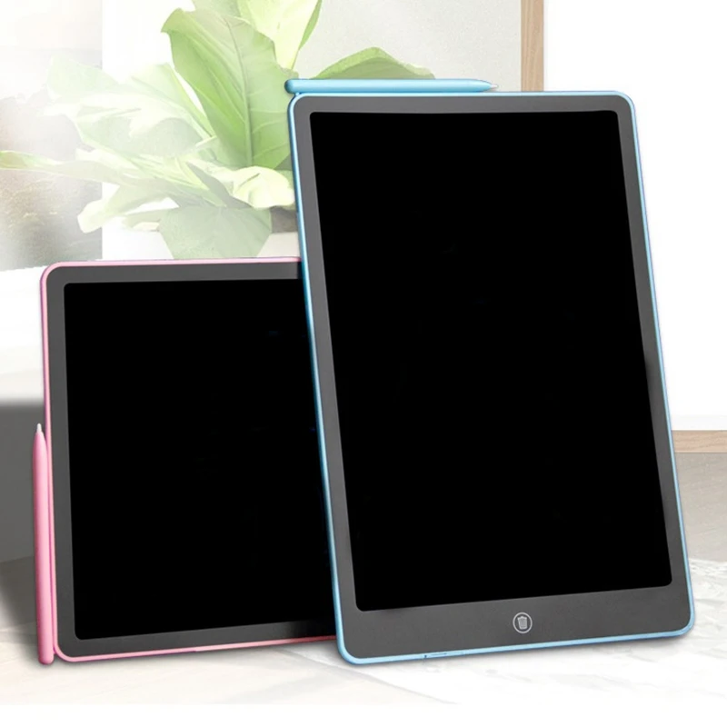 16 Inch Office LCD Handwriting Tablet Colorful Handwriting Children's Painting Graffiti Hand-Drawing Tablet,Blue Easy Install