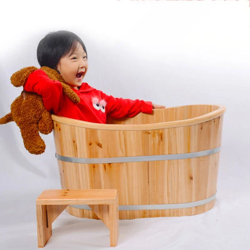 Bathtub Ice Bath Tub Sauna Wood Mobile Foot Washer Newborn Bathroom Tubs Baby Hot Outside Adults Badewanne Adult Portable