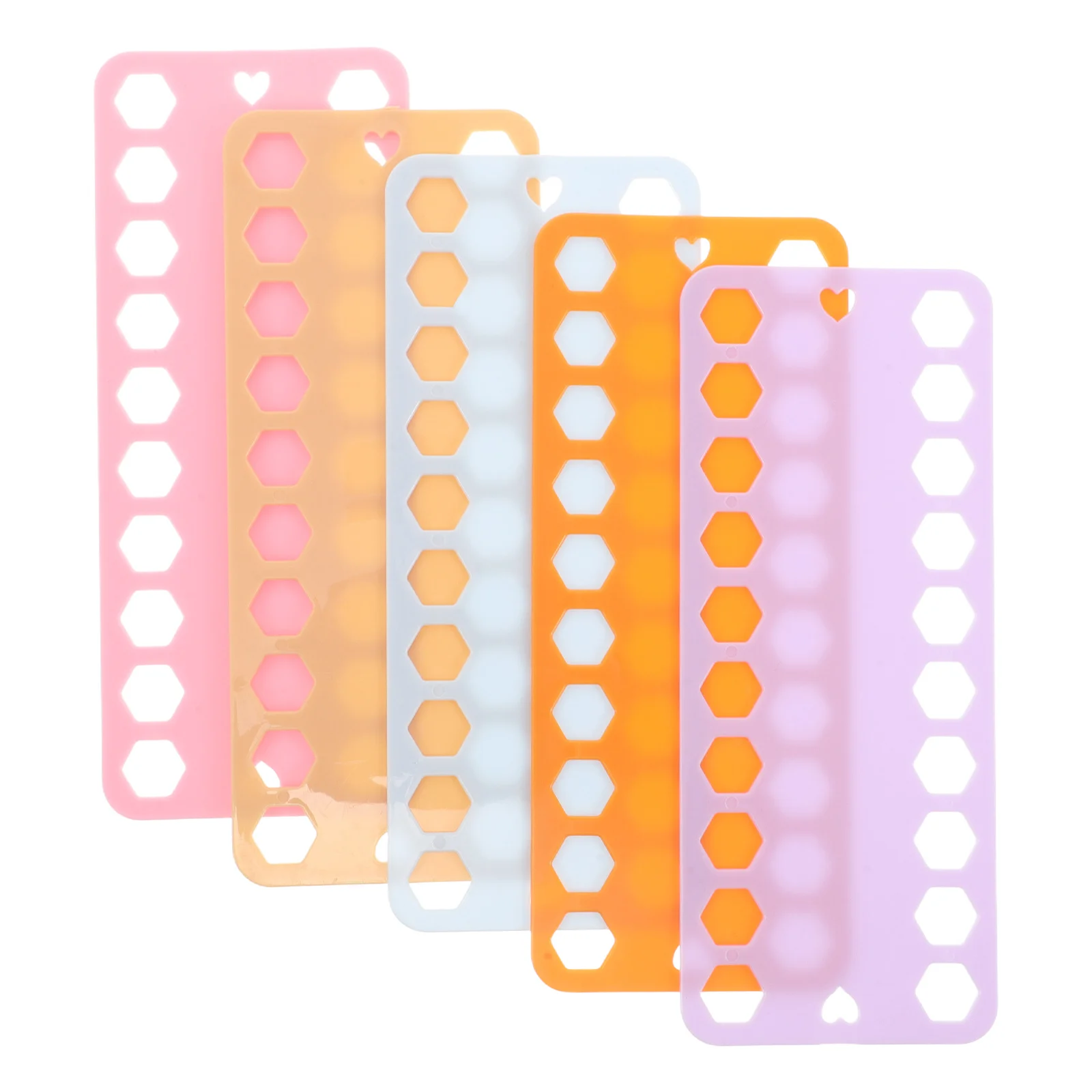 

5Pcs Cross Stitch Threading Board Plastic Embroidery Thread Organizer for Suzhou Embroidery and Cross-Stitch Projects Thread