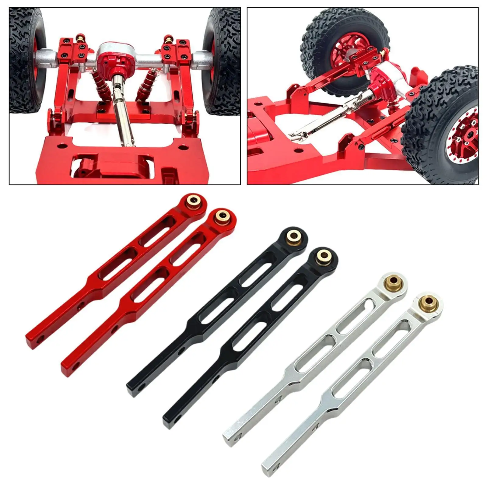 2x1/12 RC سيارة المحور سحب قضيب الملحقات تحديد أجزاء ، مباشرة استبدال أجزاء سهلة التركيب ل MN82 MN82Pro LC79 RC مركبة