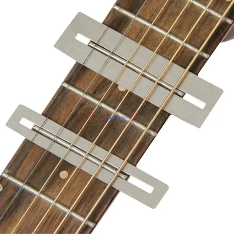 

11UE Guitar Fret Leveling File 150x38x25mm with Sandpaper Luthier Tool For Guitar