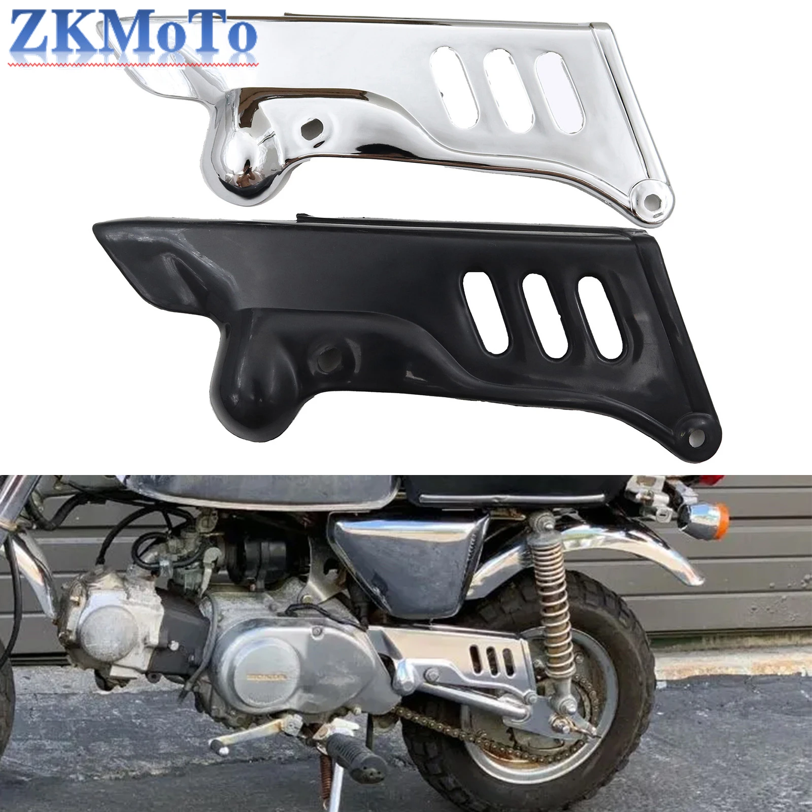 Chain Guide Guard Fully Wraps for Honda Z50 Z50A Z50J Z50R Mini Trail Monkey Bike Parts Plastic Motorcycle Accessories