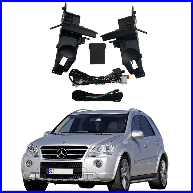 

Для Benz ML63 2007 2008, автоматический интеллектуальный автоматический автомобиль, электрическое боковое зеркало заднего вида, складная система, комплект, модуль, аксессуары