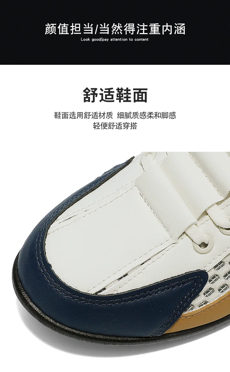 2026 Sommer Neuer Stil Geschlossene Halbschuhe für Herren mit atmungsaktivem Mesh-Slip-On-Design, modische und atmungsaktive Loafer – Detail 8