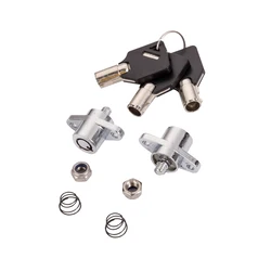 3 Keys Hard Saddlebag Saddle Bag Lock Set for Harley Touring Electra Glide+Road Glide+Street Glide+Road King 2014+