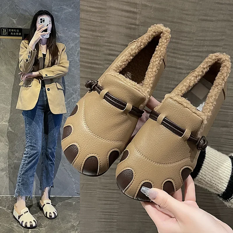 Flat Sole Single Shoes for Women's Outerwear 2024 Summer New Comfortable and Lightweight Mom's Single Shoes Fashion Women Shoes