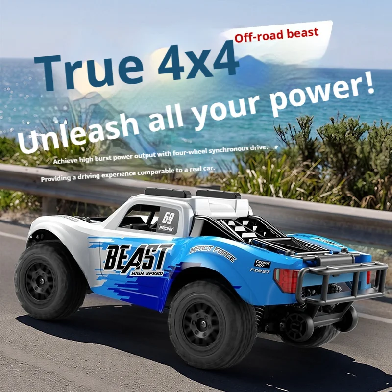 SG818 Remote Control Car 4WD High Speed Off Road Racing Vehicle Strong Power Model Eco Friendly Material Hobby Toy For Adults