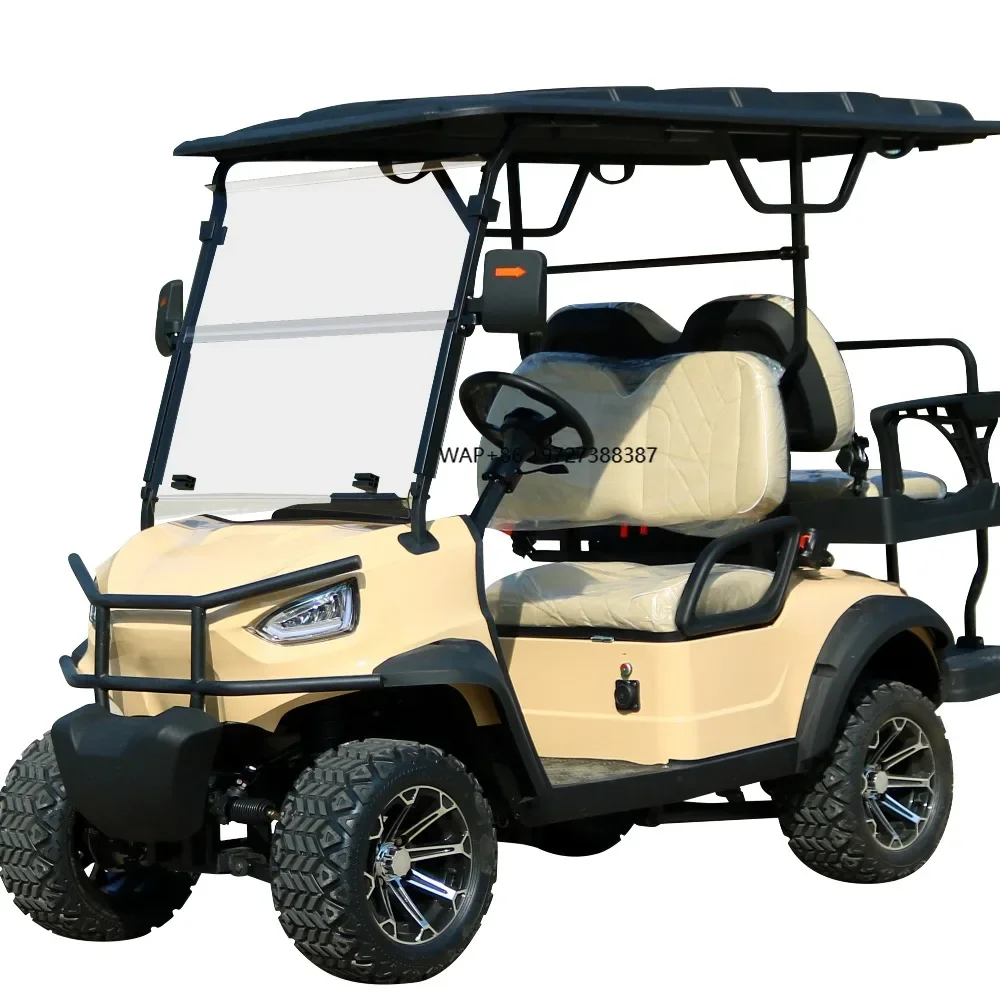 

Beemotor Hot Selling 2 4 6 Seater Electric Golf Cart 48V Lifted Club Car 4 Passenger Capacity Cheap Price EEC Certified Metal
