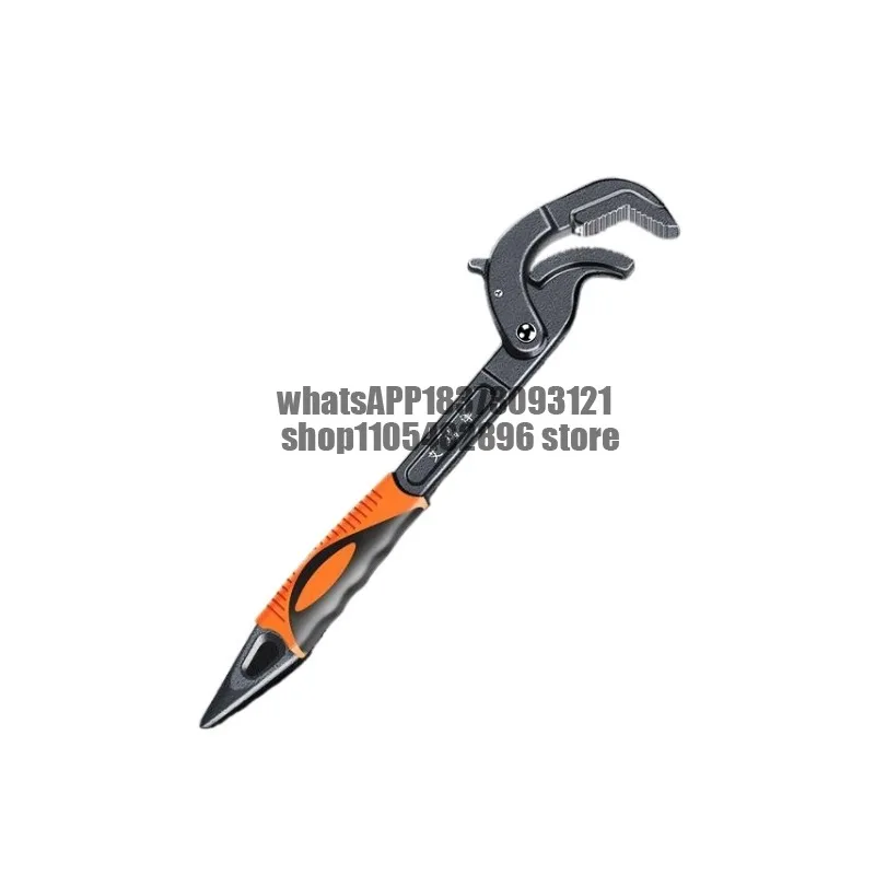 Multifunctional movable wrench set, movable opening live wrench, multipurpose pipe pliers, self-tightening, multifunctional