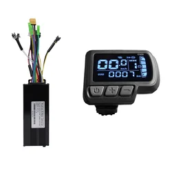 Ebike Motor Controller LCD LED Display 36V 48V 30A 750W 1000W 2 modello Sinewave Controller bicicletta elettrica EN06 Display