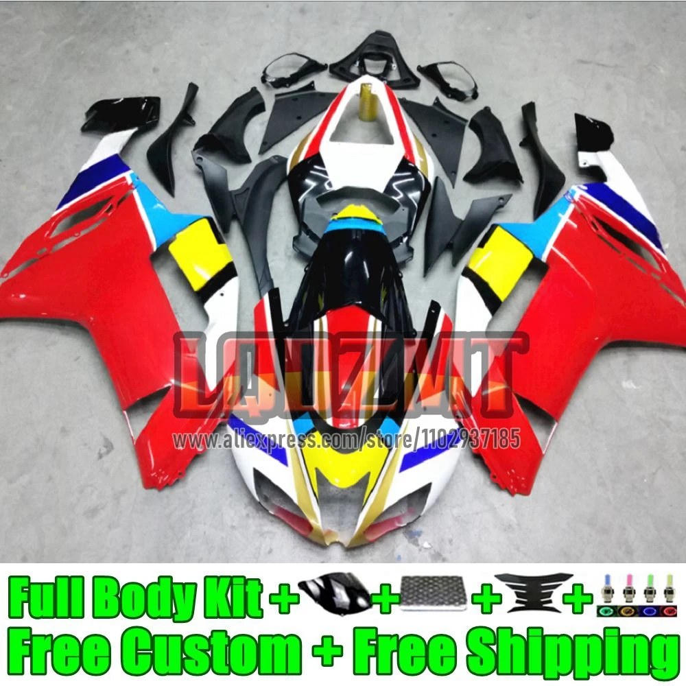 Injection Body For KAWASAKI NINJA ZX-6R ZX636 39No.148 red new ZX 636 6R 6 R ZX-636 ZX6R 2007 2008 600CC ZX600 07 08 Fairing