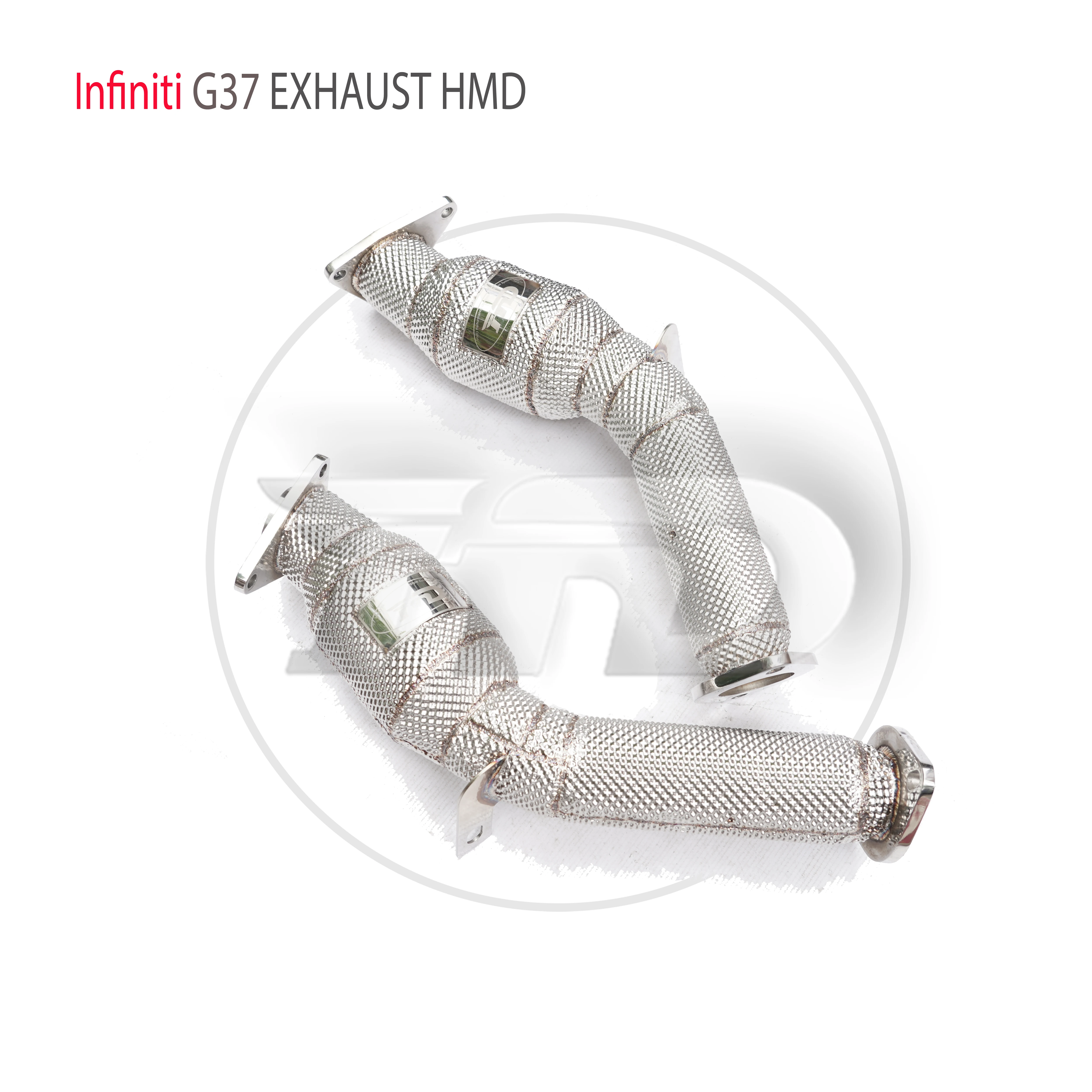 

HMD Exhaust Manifold High Flow Downpipe for Infiniti G37 Car Accessories With Catalytic Header Without Cat Catless Pipe