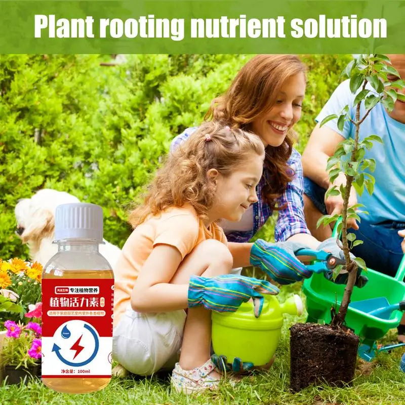 

Plant Root Stimulator Root Enhancer Nutrient Supplement Concentrated Propagation Promoter Root Supplement Plant Fertilizer Root