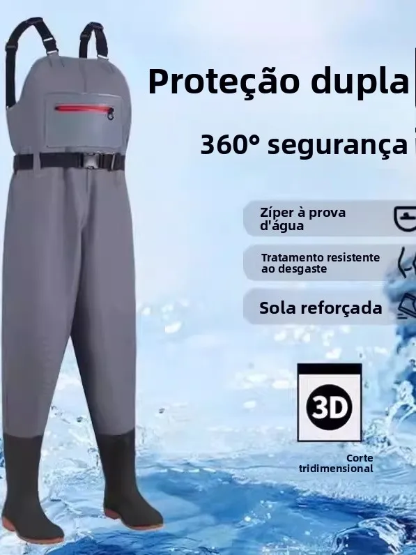thickened-oxford-shoe-bottom-fishing-pants-full-cow-tendon-water-drainage-soft-anti-odor-wear-resistant-men's-outdoor-camping