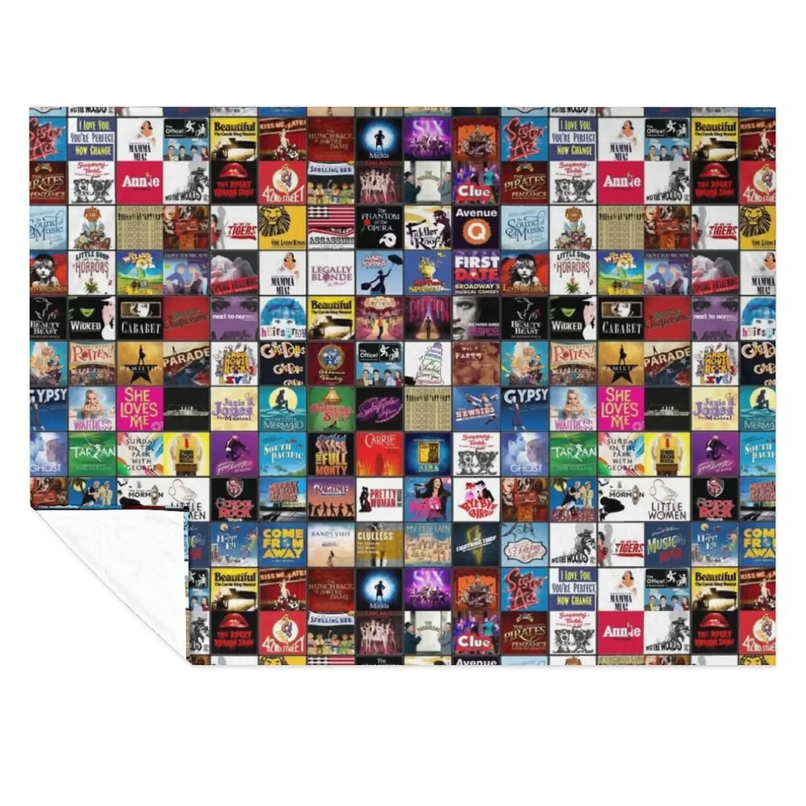 

Broadway Throw Blanket for winter Blankets Sofas Of Decoration Quilt Plaid Blankets