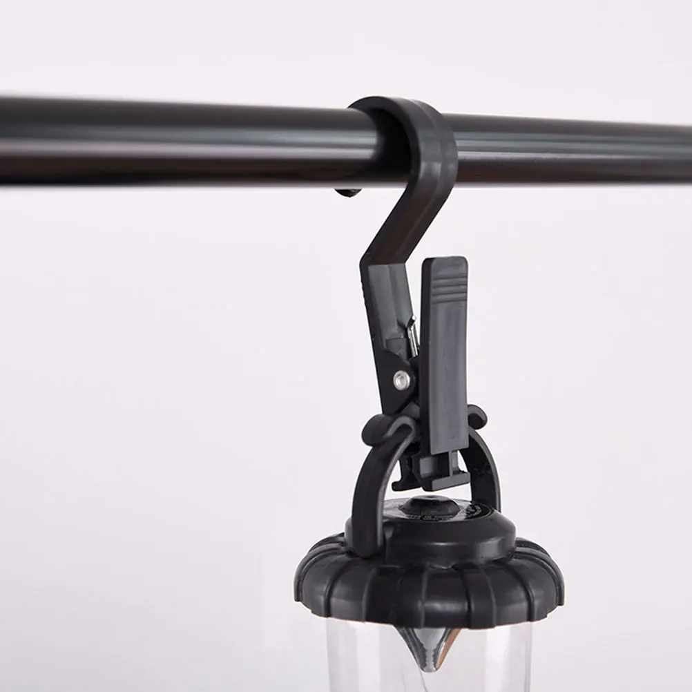 

4 Pcs Tent Hook Canopy Clamp Non-slip Multi-function Clip Portable Pp Anti-skid