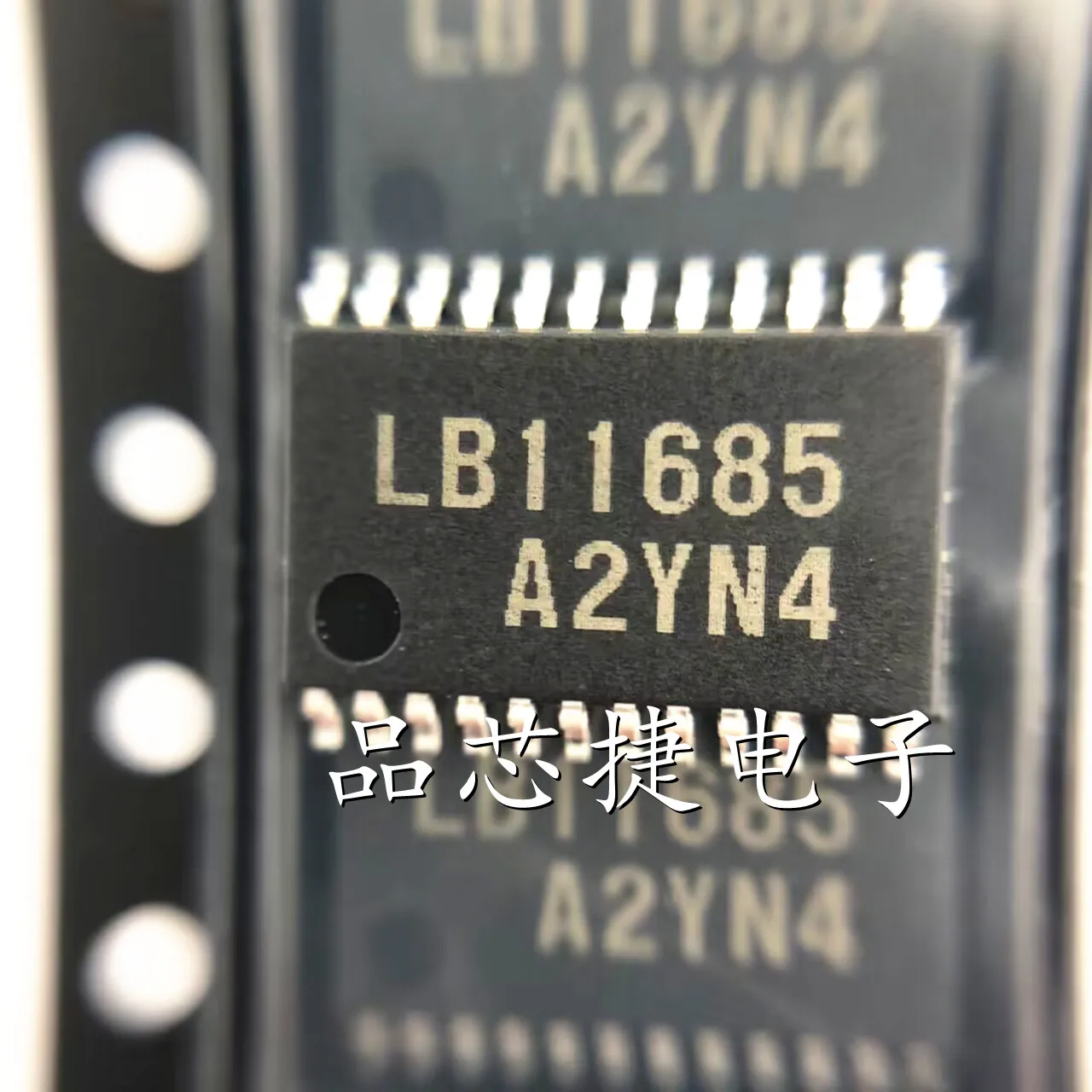 

10pcs/Lot LB11685AV-TLM-H LB11685AV Marking LB11685 SSOP-24J 3‐Phase Sensor Less Motor Driver