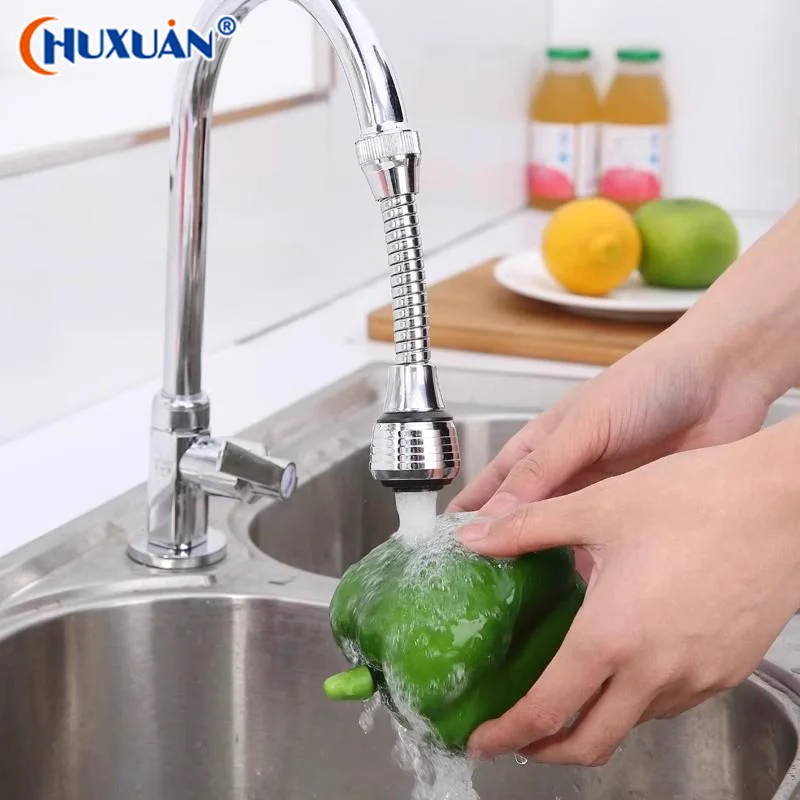 

[Q]2/3 Modes Faucet Filter Adapter 360° Rotating Anti Splash Kitchen Faucet Extender Universal Spray Water Saving Tap Nozzle
