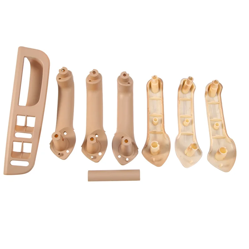 

6Pcs/Set Beige Inside Door Handle Cover Grab Bezel Trim Panel 3B1867171E For VW MK4 Jetta Golf 1J0867172D 3B0867175