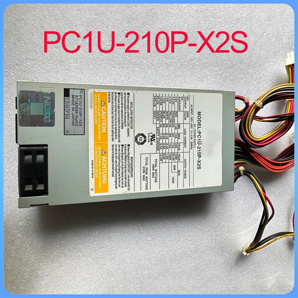 For Nipron industrial computer power supply PC1U-210P-X2S