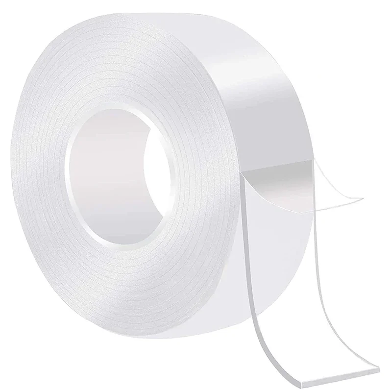 

1-10M Nano Tape Double Sided Tape Transparent Reusable Waterproof Adhesive Tapes Cleanable Bathroom Kitchen Home Tapes gekkotape