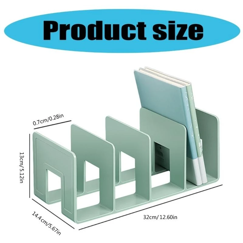 Organizadores escritorio multifuncional Libro libros Magazine Stand For Office