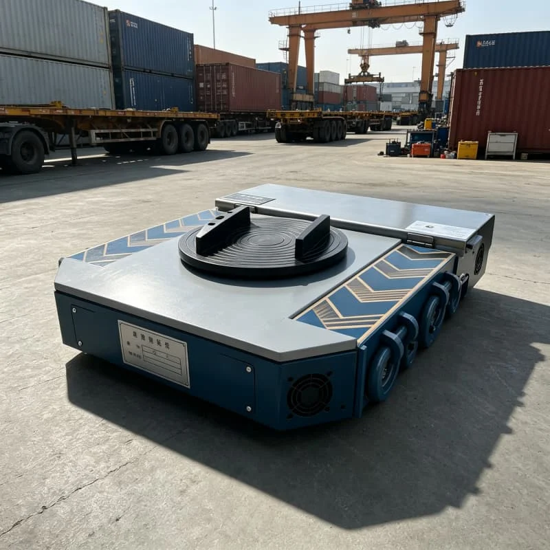 Professional Electric Transporter 35T Remote Controlled With Safety Overload Protection For Warehouse Heavy Equipment Moving