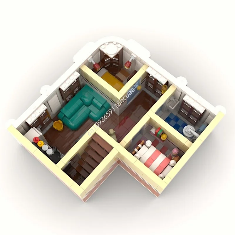 3618 個 MOC モジュラー花嫁ブティック追加モデルビルディングブロック建設 DIY クリエイティブクリスマスギフトアイデアおもちゃ子供