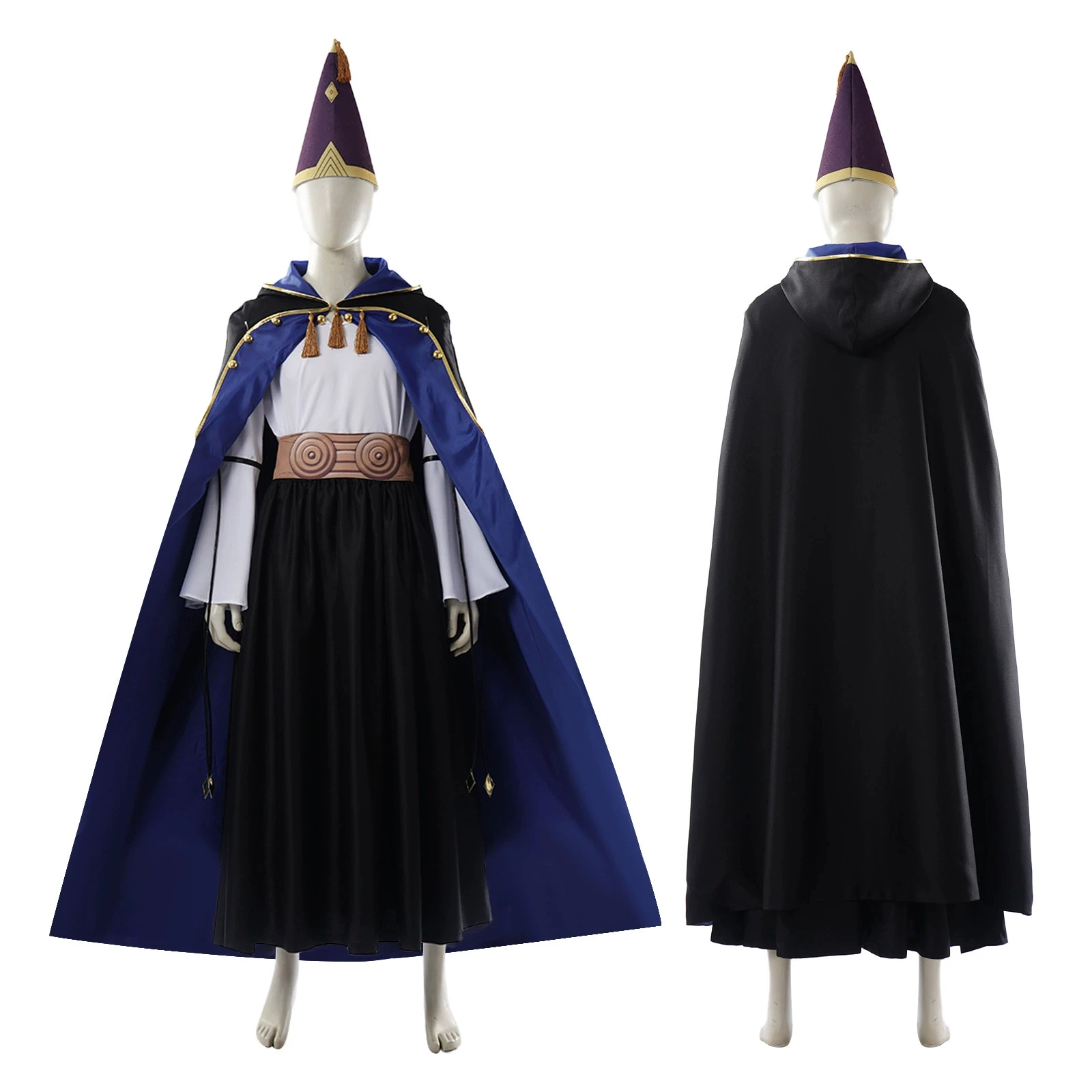 Witch Hat Atelier Magic Robe Uniform Iguin Araira Cosplay Costumes Qifrey Coco Olruggio Cloak Hat Top Halloween Cape Adult Suit view 2