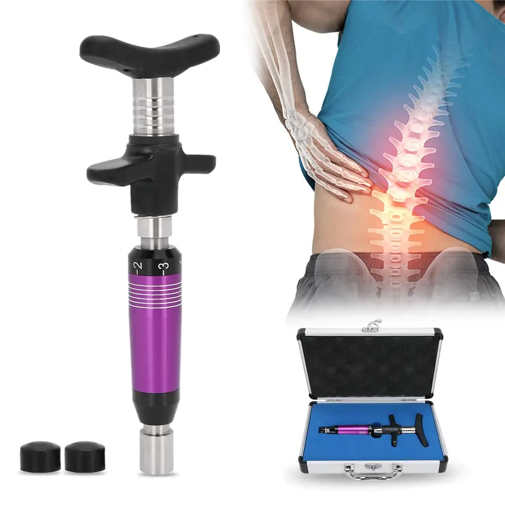 

Chiropractic Adjusting Tool 6 Levels Manual Activation Therapy Spine Correction Tools Chiropractic Gun Spinal Adjustment Bone