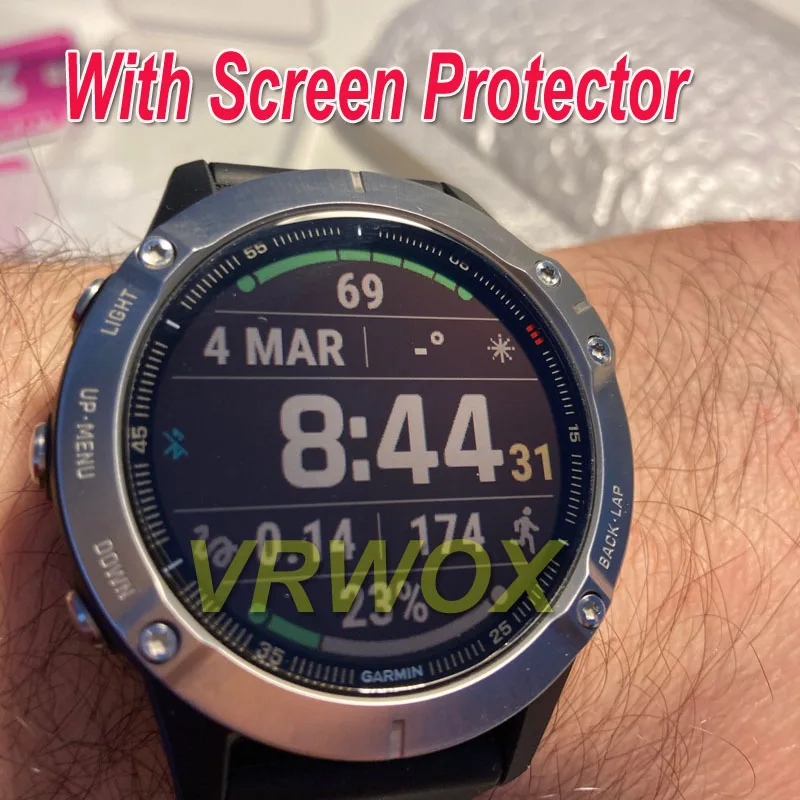 3Pcs 9H Tempered Glass For Garmin Fenix 6 6S 6X Pro 7 7S 7X  5 5s Smart Watch Clear HD Screen Protector Film Accessories