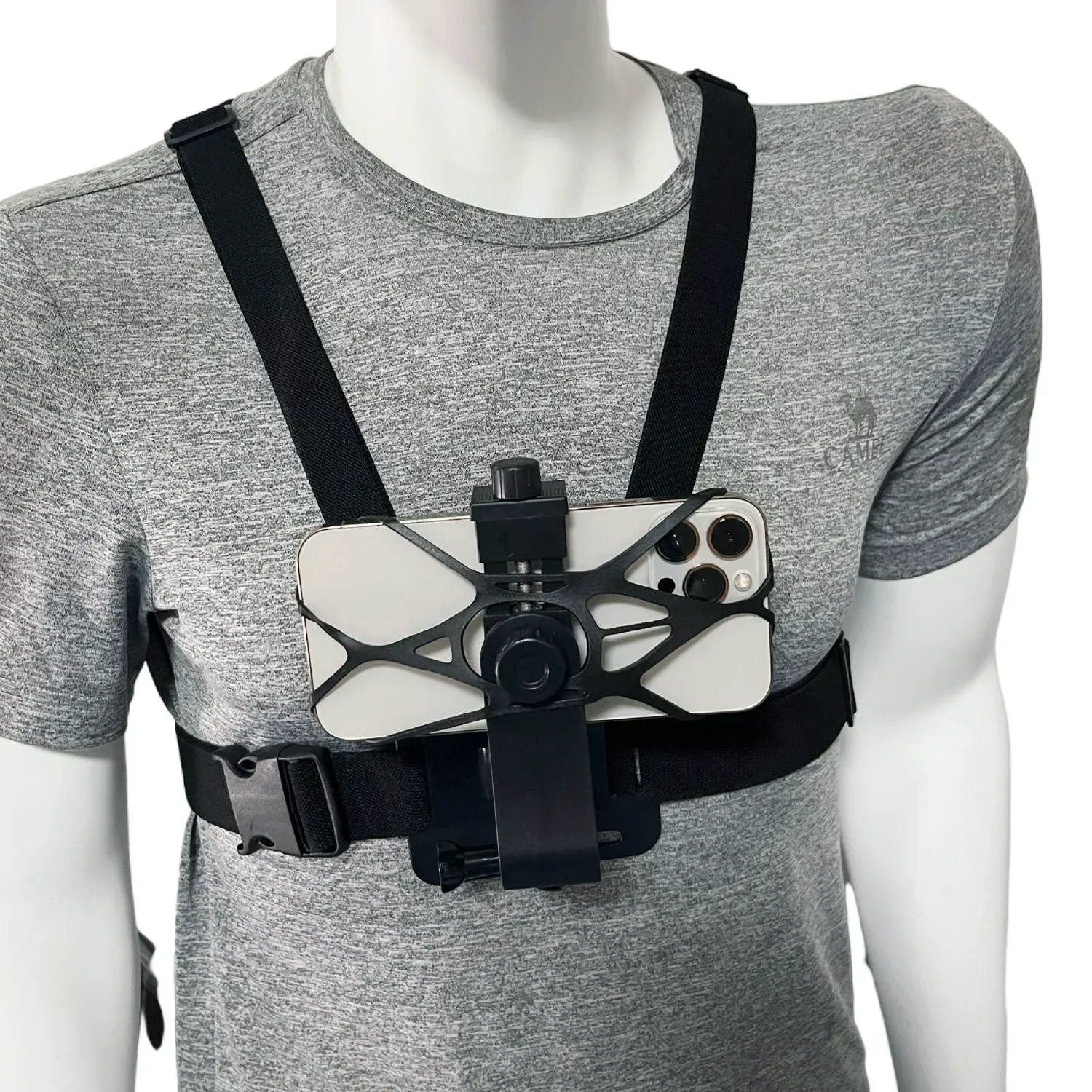 Phone Chest Mount Strap Belt Harness Mobile Cell Phone Clip Holder For iPhone 13 Xiaomi Samsung Gopro Hero 10 9 8 7 Cameras Part