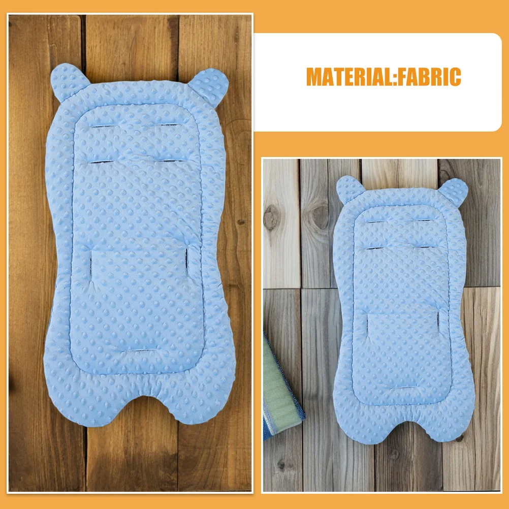 Cojín suave para cochecito de bebé, cómodo forro de apoyo para cochecito para todo tipo de clima, colchón multifuncional para cochecito de bebé para uso en exteriores