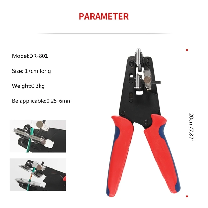 Multi-Functional Wire Tool Automatic Wire and Crimping Tool Durable Wire Tool No Damage Dropship