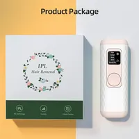 Painless Portable Ipl Laser Hair Removal Home Use Ice Cooling Epilator Professional Machine Handset for Women Whole Body