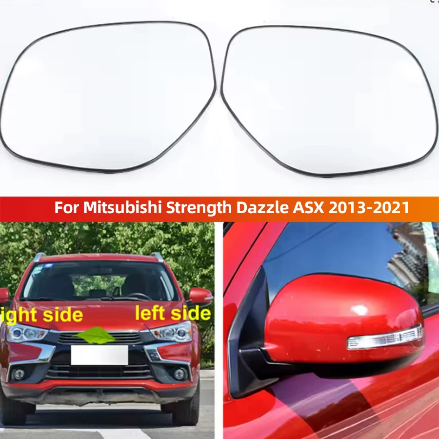 

A-Car Accessories Rearview Mirror Lenses Exterior Side Reflective Glass Lens For Mitsubishi Strength Dazzle ASX 2013-2021