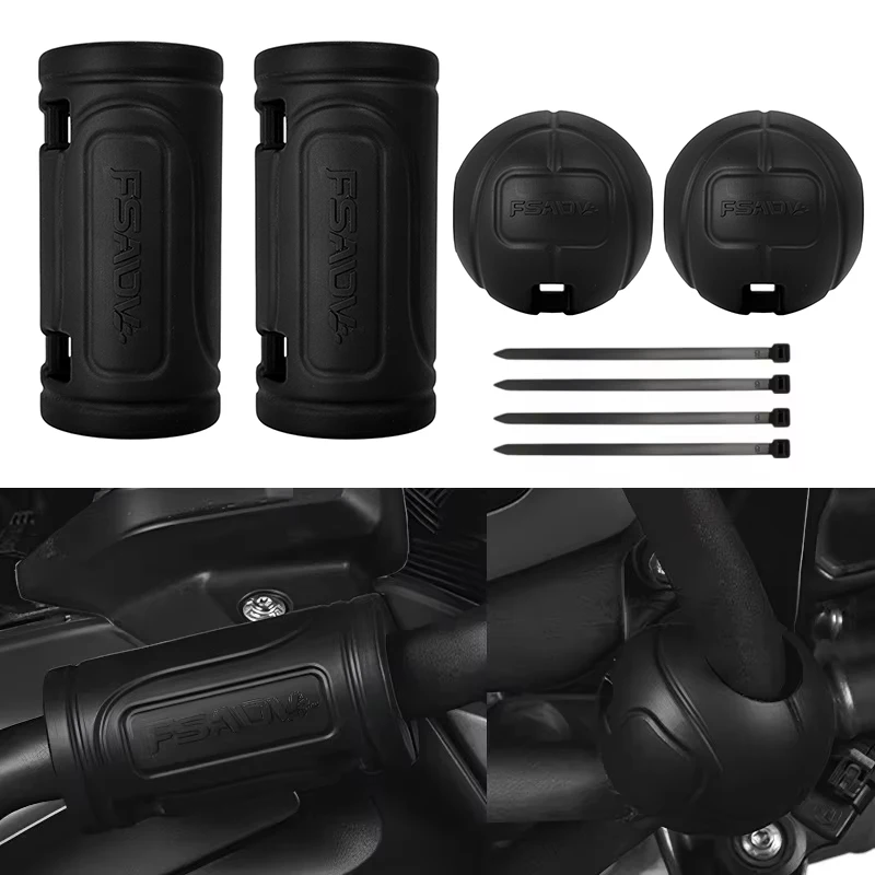 

For BMW R1200GS R1250GS LC ADV R 1250GS R 1200GS Adventure 2004-2023 Engine Crash Bar Protector Bumper Guard Decorative Block