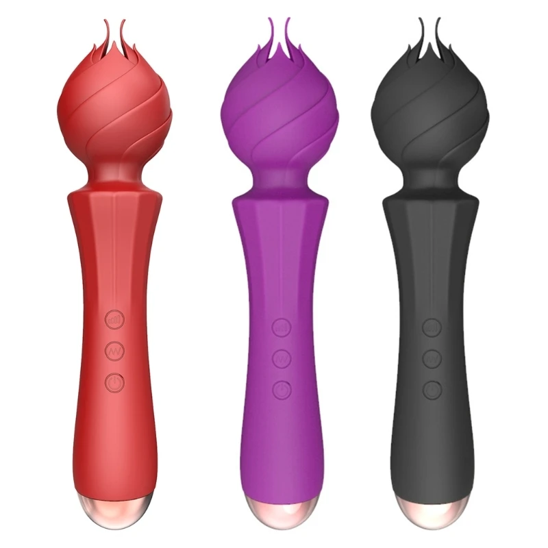 

20RF Women Vibrator Flexible for Head Stimulation with 20 Vibration Modes Rechargeable Massager Adult Sex Toy for Couples