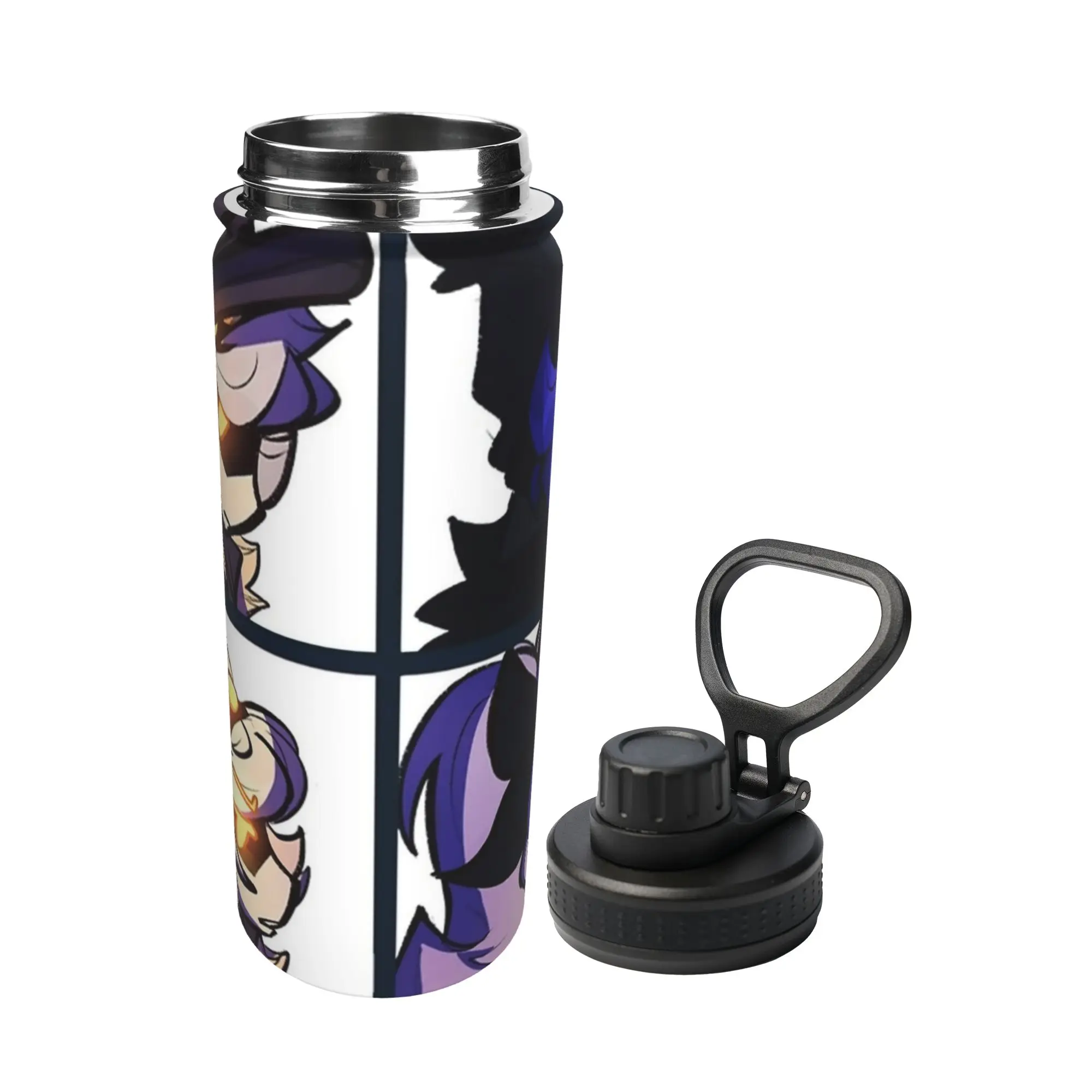 Uzi Doorman Murders Drones 18OZ Sports Insulated Kettle  Thermal Cup Vacuum Flask Outdoor Mug Water Bottle