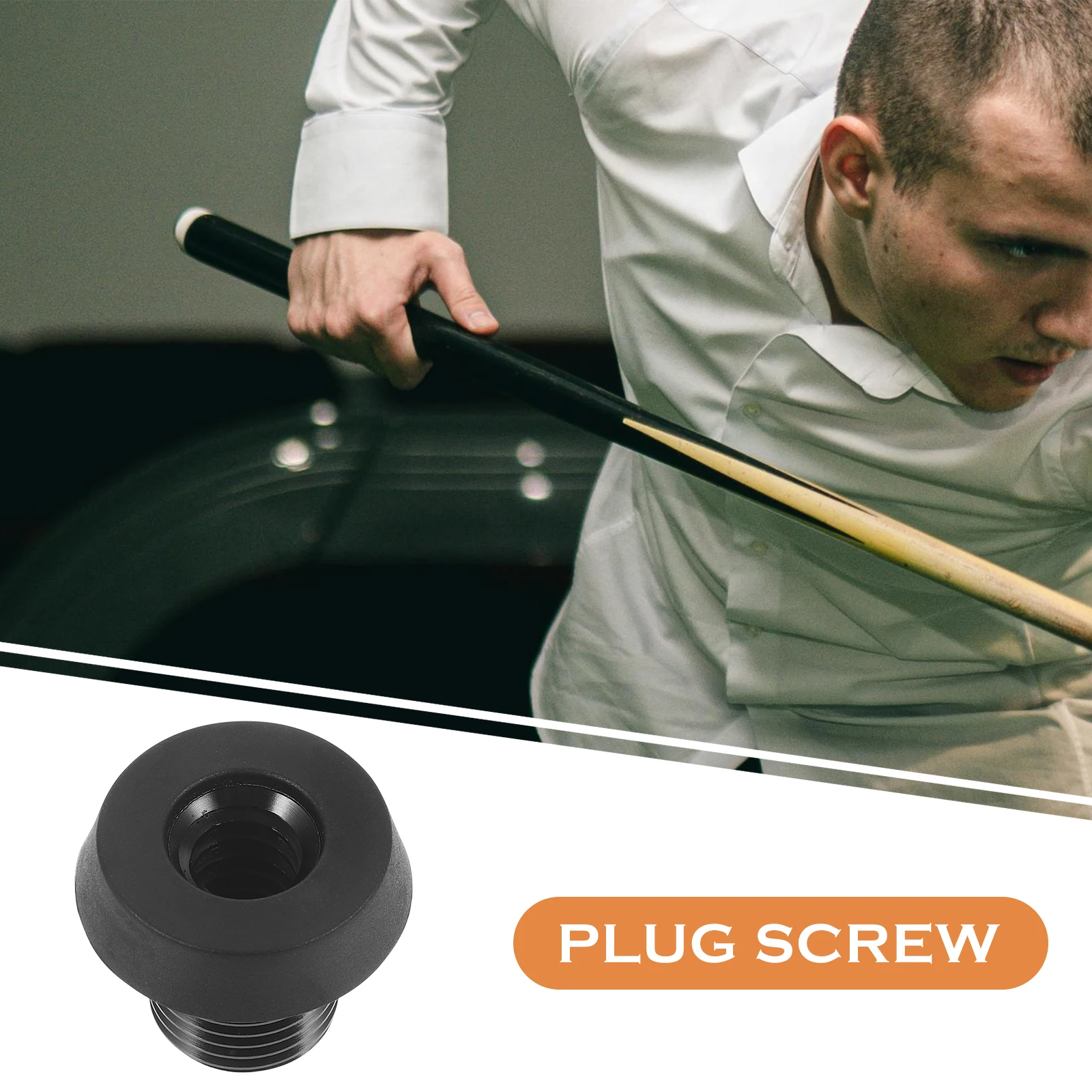 

Billiard Backing Plug Snooker Repairing Part Pool Back Sturdy For Extension Handle Replacement Cue Supplies Snooker Accessory